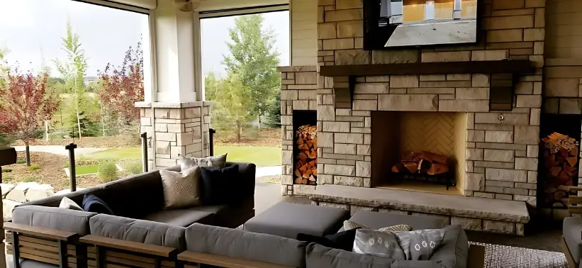 Outdoor Fireplace Installation Calgary
